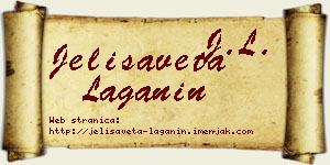 Jelisaveta Laganin vizit kartica